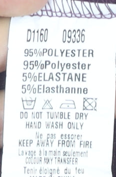 AX Paris Women’s Purple Cold Shoulder Bodycon Dress Size 10 Partywear