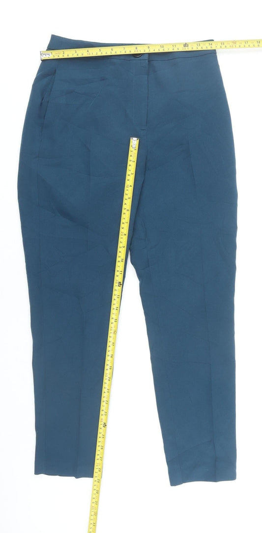 Womens UK Size 8 ASOS Slim Fit Blue Trousers