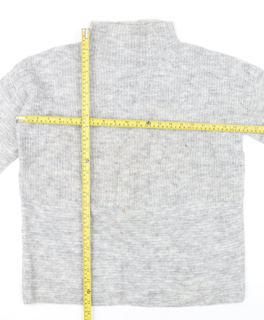 Womens UK Size 8 NEXT Grey Pullover Jumper