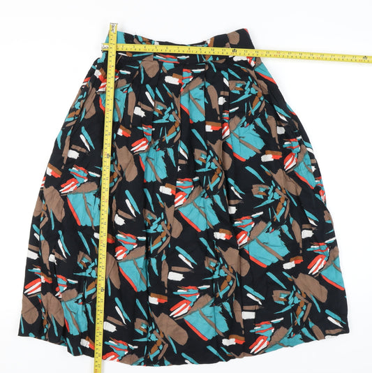 Westgate Exclusive Women’s Multicoloured Pleated Midi Skirt Size 14