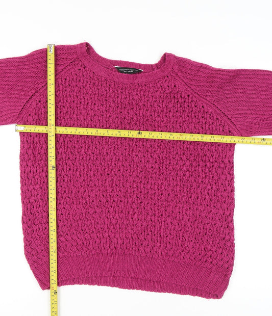Womens UK Size 14 Dorothy Perkins Pink Pullover Jumper