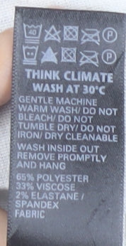 Marks and Spencer Women Beige Check Pleated Midi Skirt Size 10