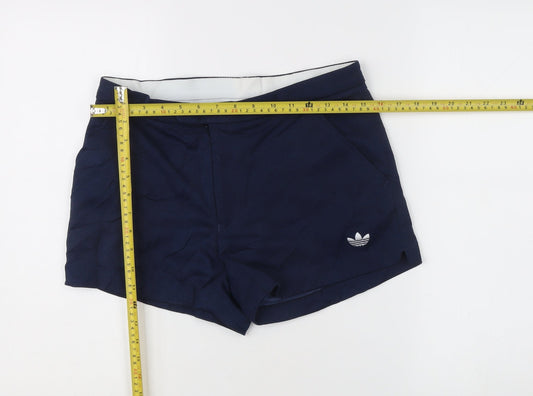 Adidas Women's Blue Size 20 Athletic Shorts with Pockets
