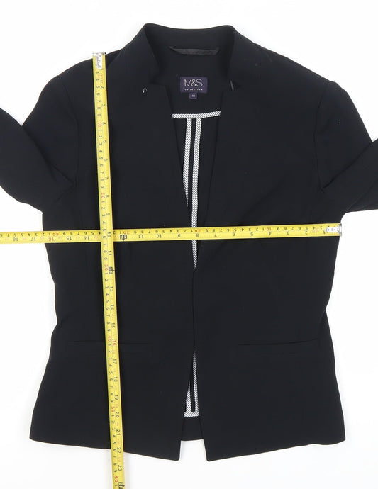 Marks and Spencer Women’s Black Blazer Size 10 Regular Fit