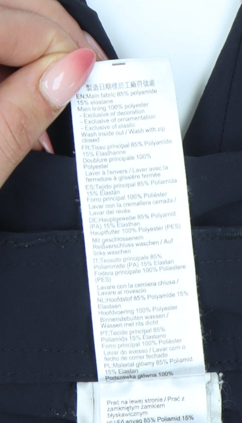 Quechua Men’s Black M Cargo Shorts Outdoor Lightweight Quick Dry