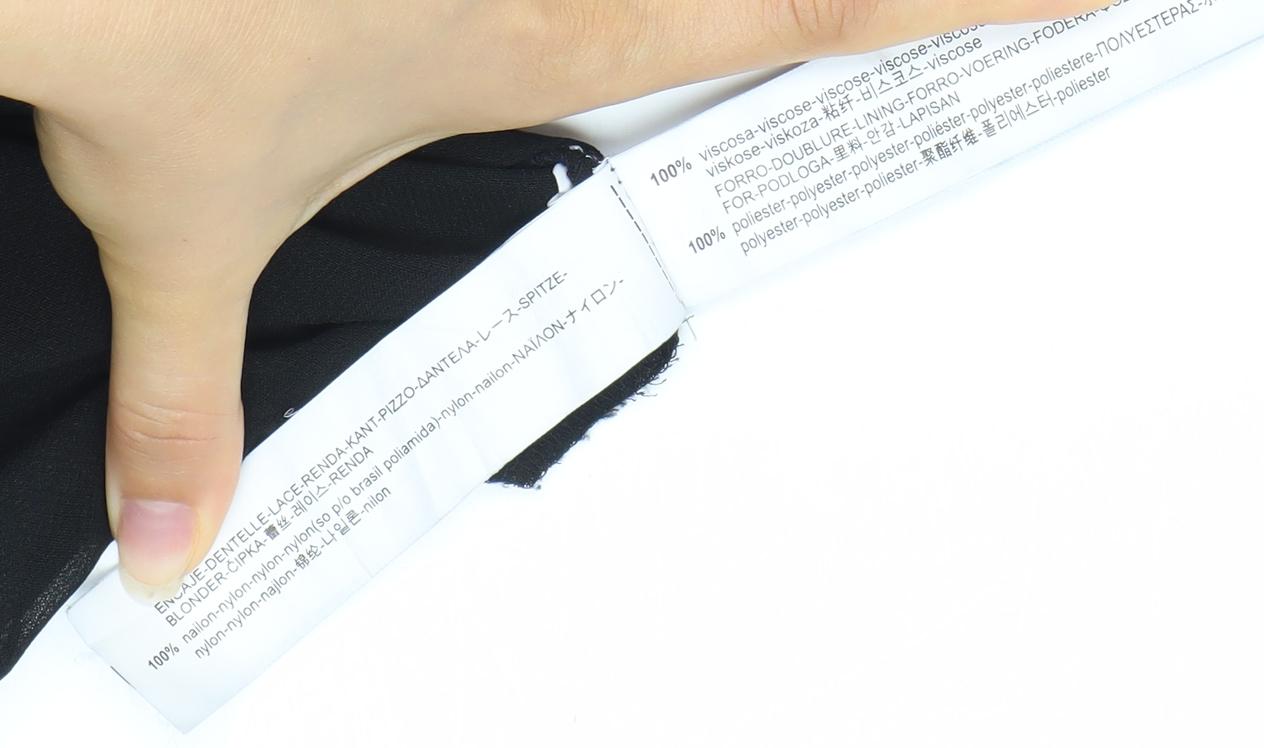 Zara Trafaluc Women’s Black Lace Backless Long Sleeve Playsuit Size 12