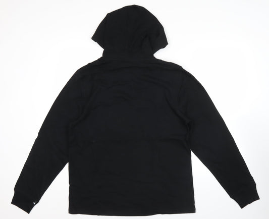 Mens UK Size M Champion Black Pullover Hoodie