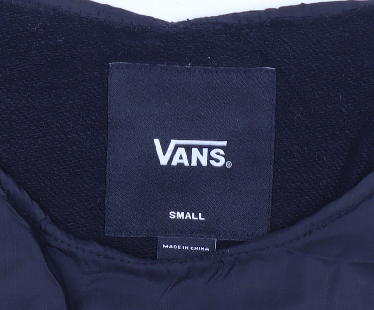 Vans Men's Green Logo Pullover Sweatshirt Size S Army Style