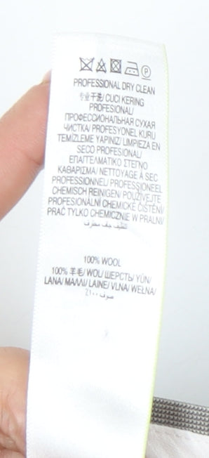 Marks and Spencer Men’s Grey Wool Dress Pants 36W 31L Straight Leg