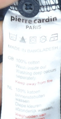 Pierre Cardin Men’s Blue 3XL Regular Fit Cotton Polo Shirt