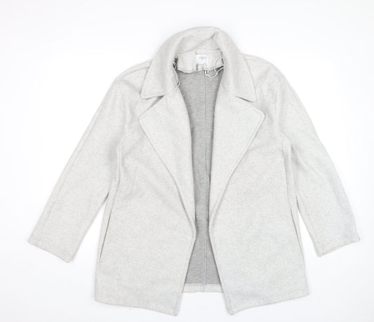 Womens UK Size 8 Zara Grey Overcoat