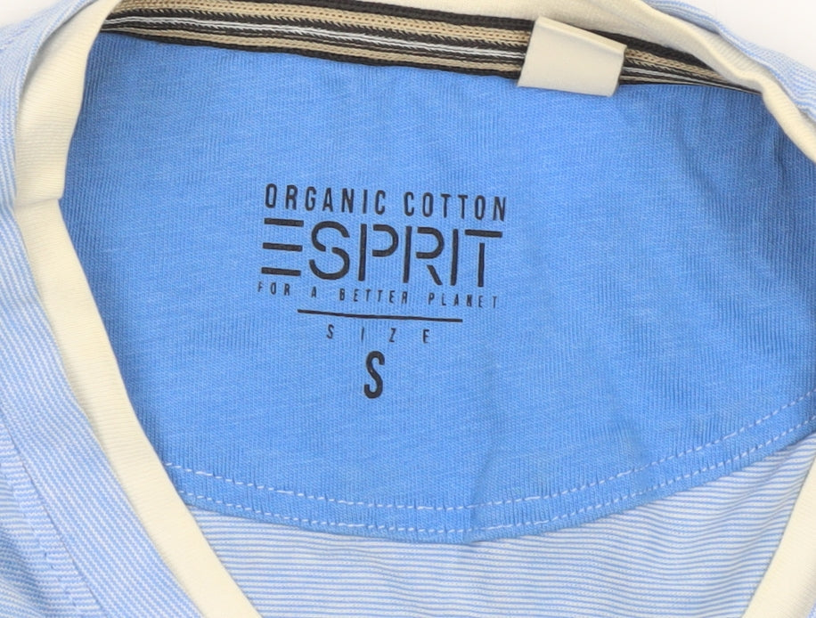 Mens UK Size S Esprit Blue T-Shirt