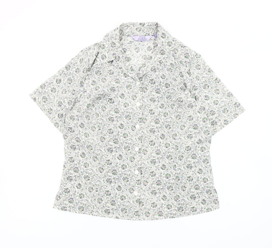 Womens UK Size 12 Honor Millburn Multicoloured Classic Button-Up