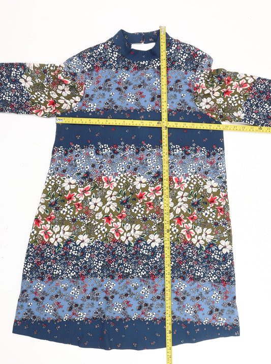 Marks and Spencer Women’s Multicoloured Floral Shift Dress UK 12