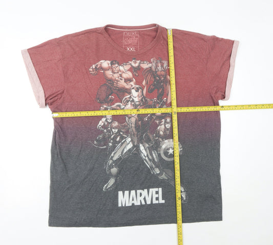 Next Marvel Avengers Men's Multicoloured 2XL Graphic T-Shirt