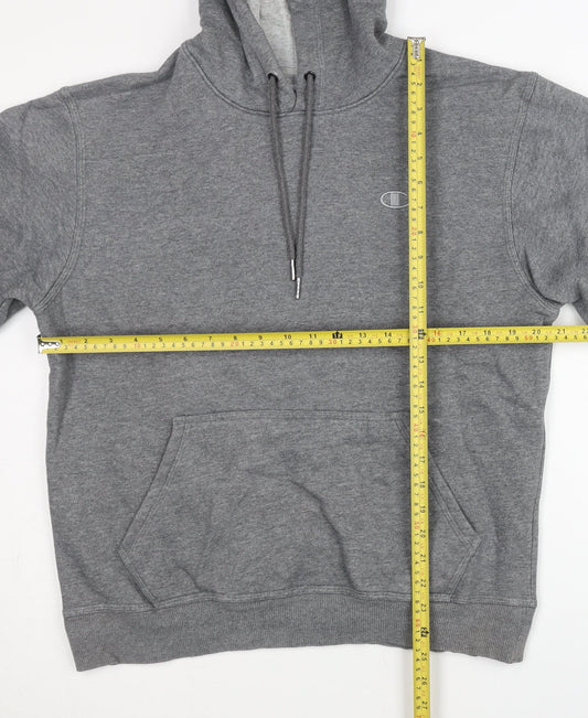 Mens UK Size M Champion Grey Pullover Hoodie