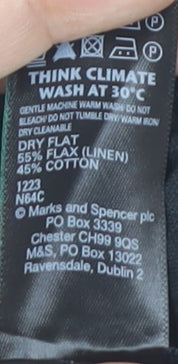 Womens UK Size 20 Marks and Spencer Black Camisole Tank