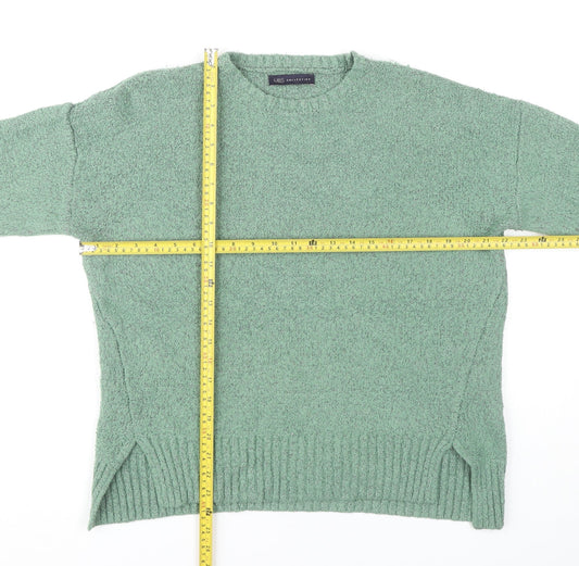 Womens UK Size M Marks and Spencer Green Pullover Jumper