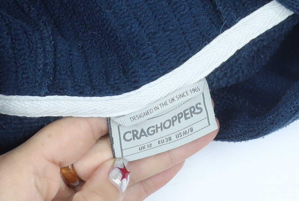 Mens UK Size M Craghoppers Blue Pullover Hoodie