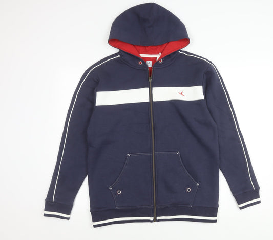 Mens UK Size M DECATHLON Blue Basic Jacket