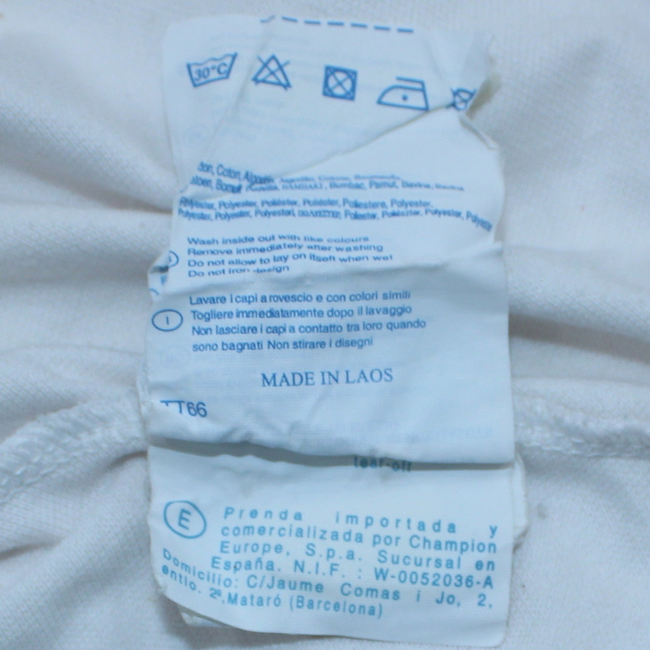 Champion Men's White 2XL Polo Shirt Regular Fit Short Sleeve