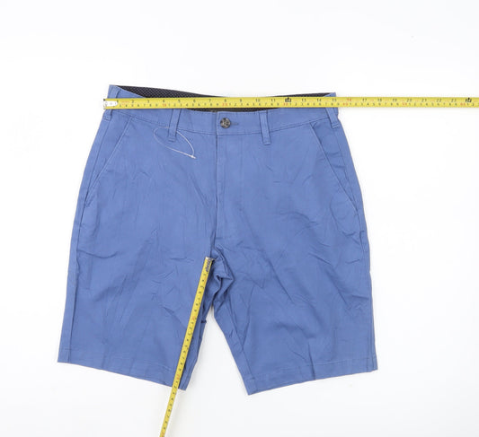 Marks and Spencer Men’s Blue 30 Chino Shorts Casual Summer