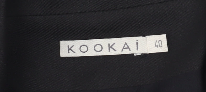 Womens UK Size 12 Kookai Regular Black Blazer
