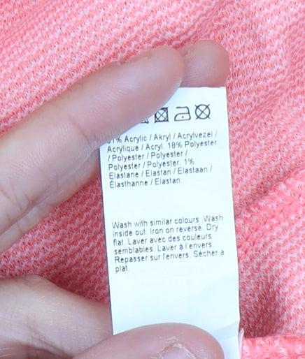 River Island Women’s Pink Shawl Collar Blazer Size 8