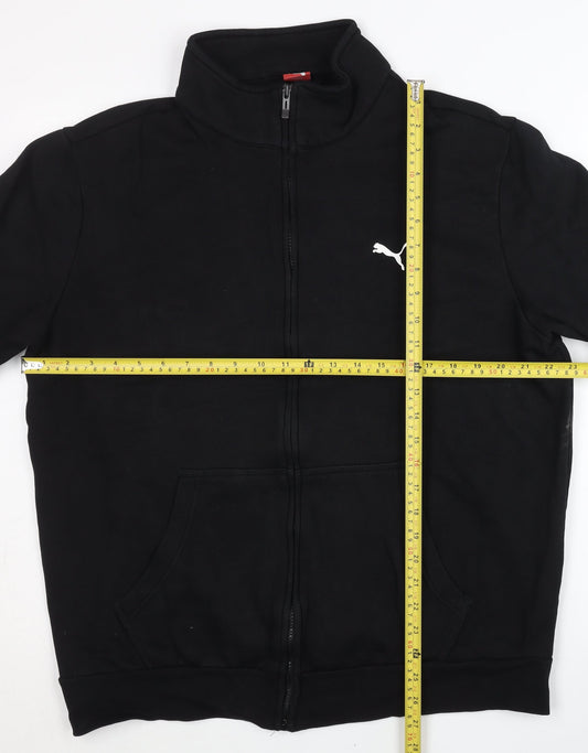 Puma Mens Black 2XL Track Jacket Full Zip Sportswear