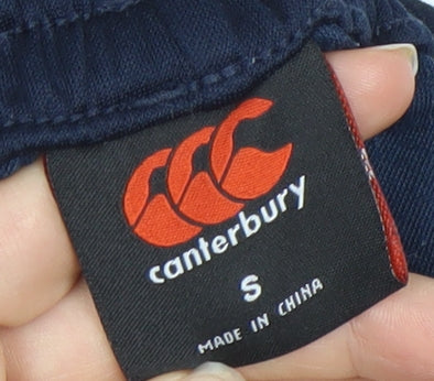 Canterbury Men’s Blue S Track Pants Rugby Training Trousers