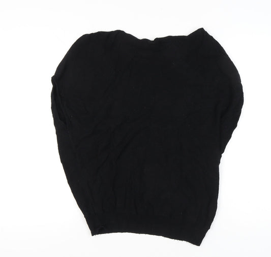 Womens UK Size S Mint Velvet Black Pullover Jumper