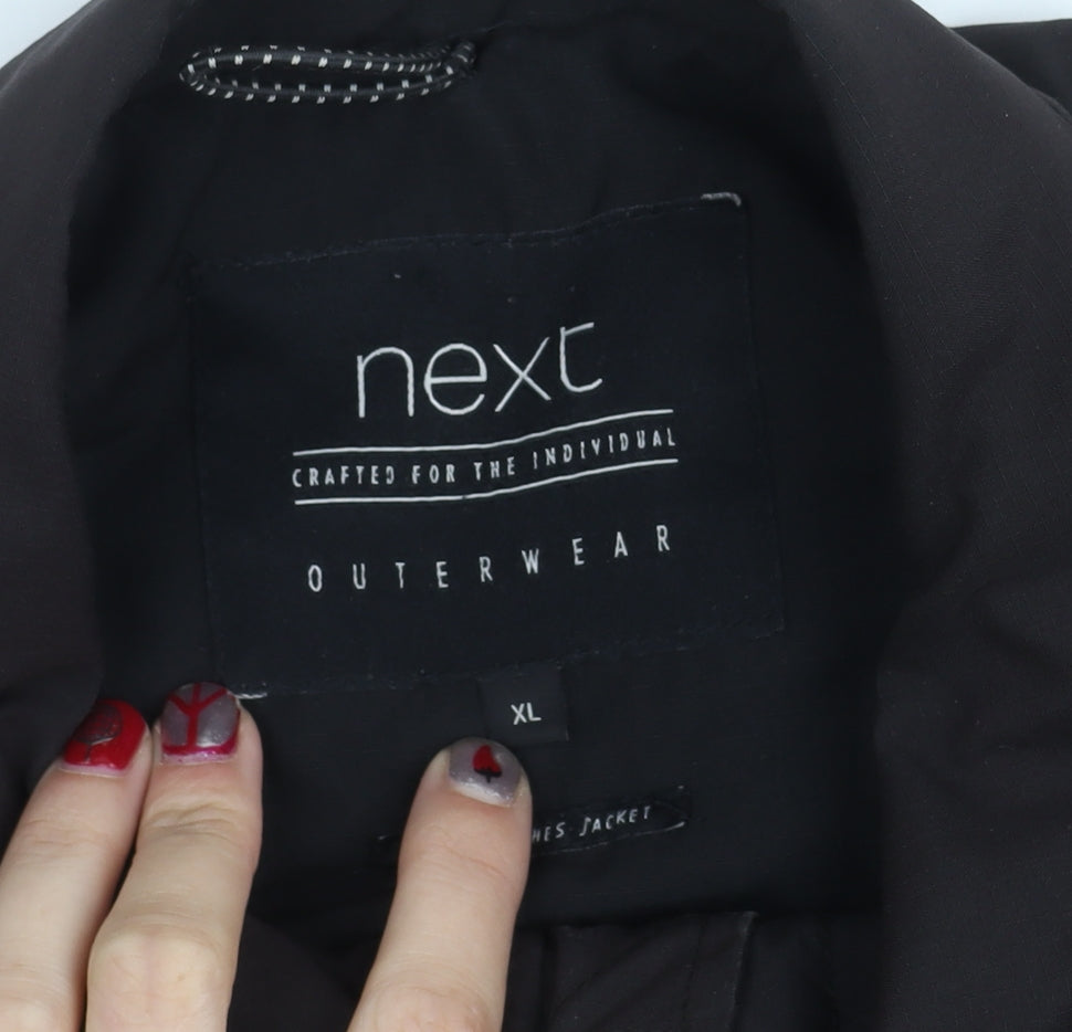 Mens UK Size XL NEXT Black Basic Jacket