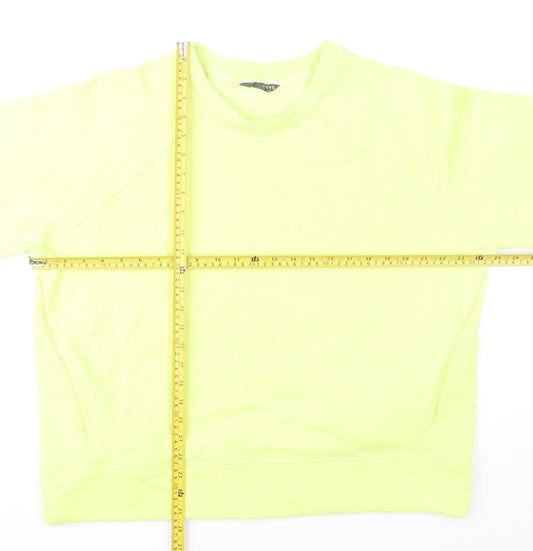 Womens UK Size 18 Marks and Spencer Yellow Pullover Sweatshirt