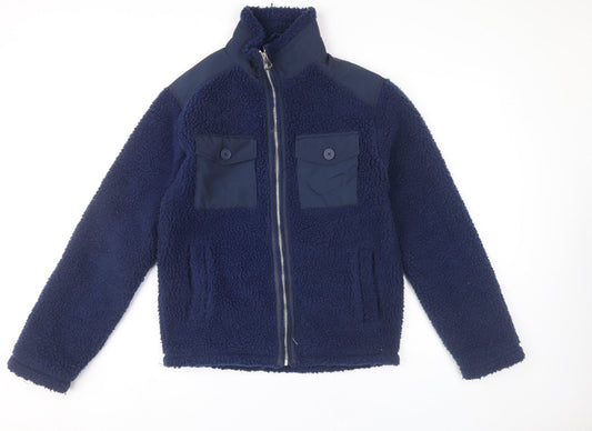 Womens UK Size XS Primark Blue Basic Jacket