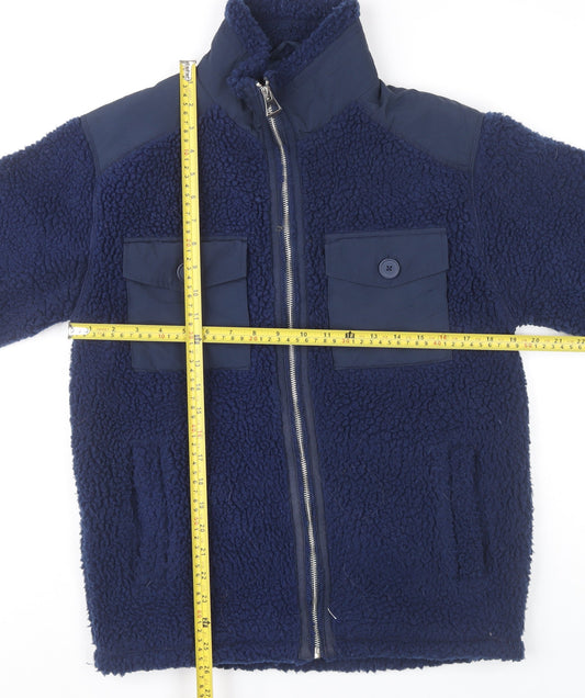 Primark Women’s Blue XS Fleece Full Zip Casual Jacket