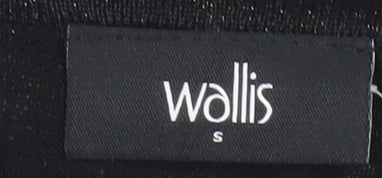 Womens UK Size S Wallis Black Cardigan Jumper