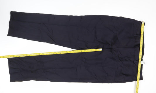 Zara Man Slim Fit Black Formal Dress Pants Trousers Men’s 36W 30L