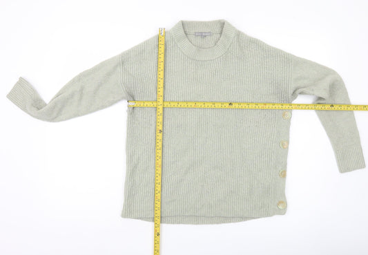 Womens UK Size 10 Oliver Bonas Grey Pullover Jumper