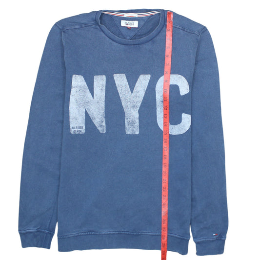 Tommy Hilfiger Men’s Blue NYC Pullover Sweatshirt Size M