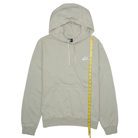 Mens UK Size S Nike Beige Pullover Hoodie
