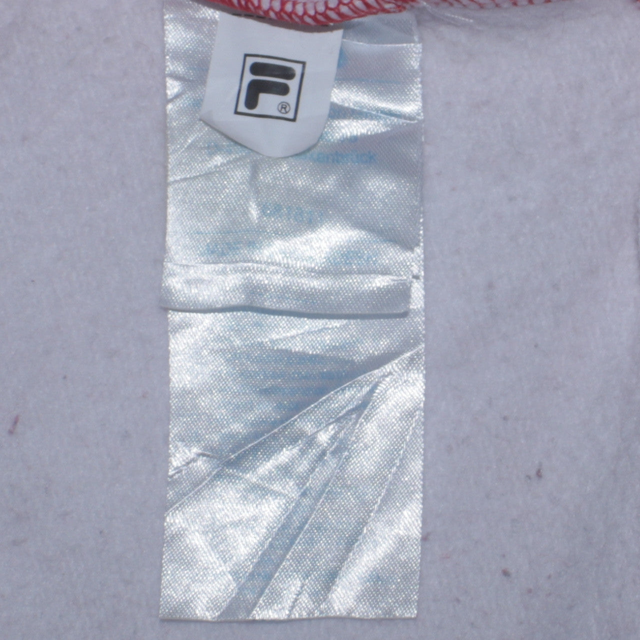 Fila Womens Red White Blue Sweatshirt M Logo Pullover Casual Top