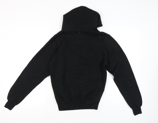Womens UK Size S Hard Rock Cafe Black Pullover Hoodie