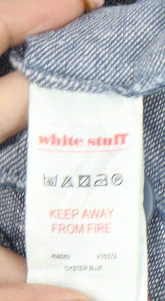 Womens UK Size 8 White Stuff Blue Basic Jacket