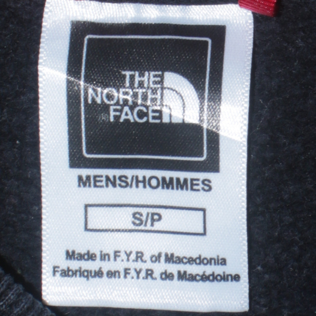 The North Face Mens Black Small Logo Pullover Sweatshirt