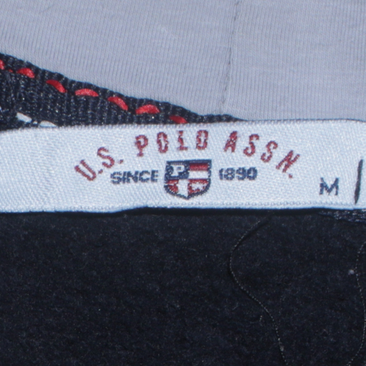 U.S. Polo Assn. Men's Blue Pullover Hoodie Size M Embroidered Logo