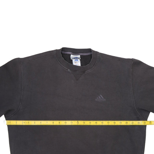 Mens UK Size L adidas Black Pullover Sweatshirt