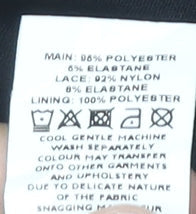 Missguided Womens Black Lace Halter Jumpsuit UK 10 Slim Fit Party