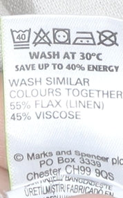 Womens UK Size 14 Marks and Spencer Beige