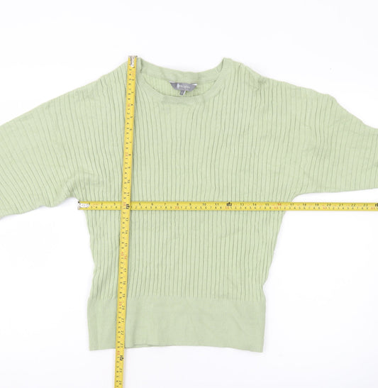 Womens UK Size 16 Principles Green Pullover Jumper