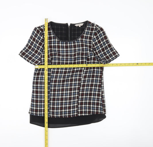 Womens UK Size 6 Marks and Spencer Multicoloured Basic Blouse